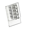 Transparentny uchwyt do stopera do listwy cenowej 27 mm