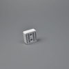 Uchwyt magnetyczny sufitowy 35 x 35 x 23 mm biały - widok od dołu
