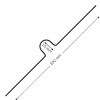Rysunek techniczny zawieszki do kalendarza 200 mm z wymiarami