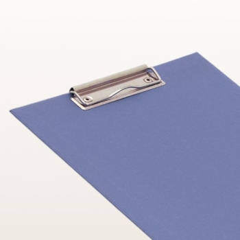 Clip z drutem srebrny 100 x 30 mm zamontowany do deski clipboard
