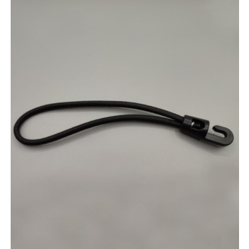 Haczyk plastikowy do banerów czarny – widok z góry