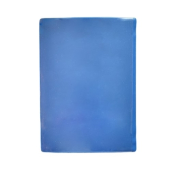 Kieszeń magnetyczna A6 pozioma niebieska – etui na dokumenty, etykiety, identyfikatory | 50 szt
