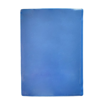 Kieszeń magnetyczna A6 pozioma niebieska – etui na dokumenty, etykiety, identyfikatory | 50 szt