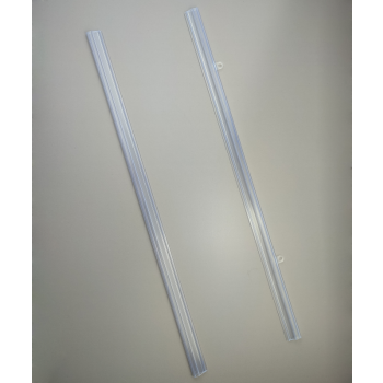 Estetyczna listwa plakatowa z PVC z wygodnym zatrzaskiem do prezentacji plakatów - widok z boku