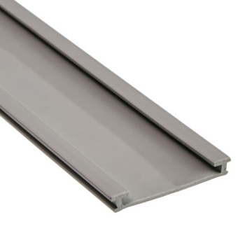 Zbliżenie profilu prowadzącego do popychacza regałowego z ABS i PVC