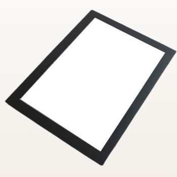 Ramka magnetyczna A4 czarna z przezroczystą folią PVC do mocowania dokumentów na metalowych powierzchniach