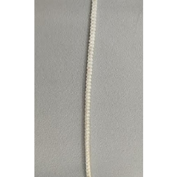 Gumki introligatorskie sznurek linka elastyczna 1 mm biała | 1100 m