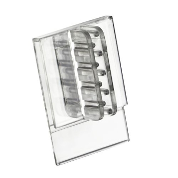 Transparentny uchwyt do stopera do listwy cenowej 27 mm